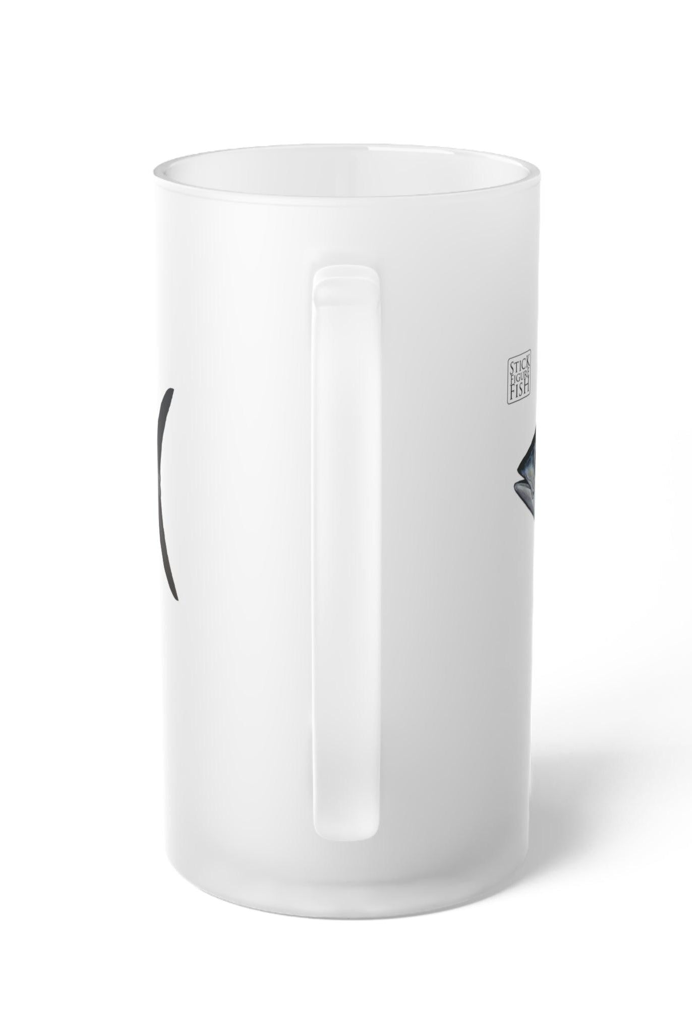 Albacore Stein featuring a detailed illustration by Dr. Lindsay Marshall