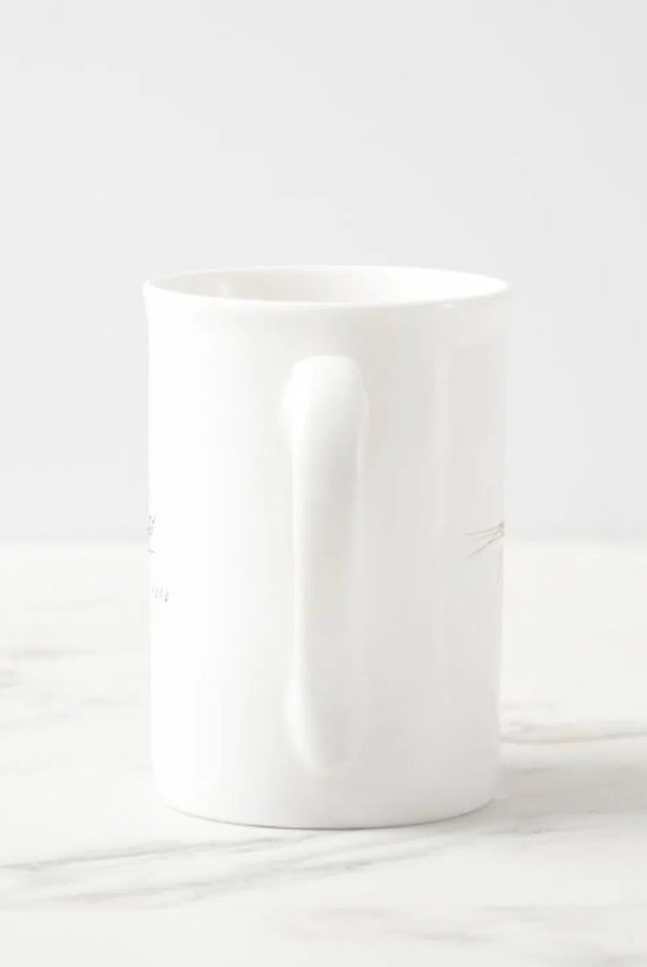 Antarctic Krill - Fine Bone China Mug-Stick Figure Fish Illustration