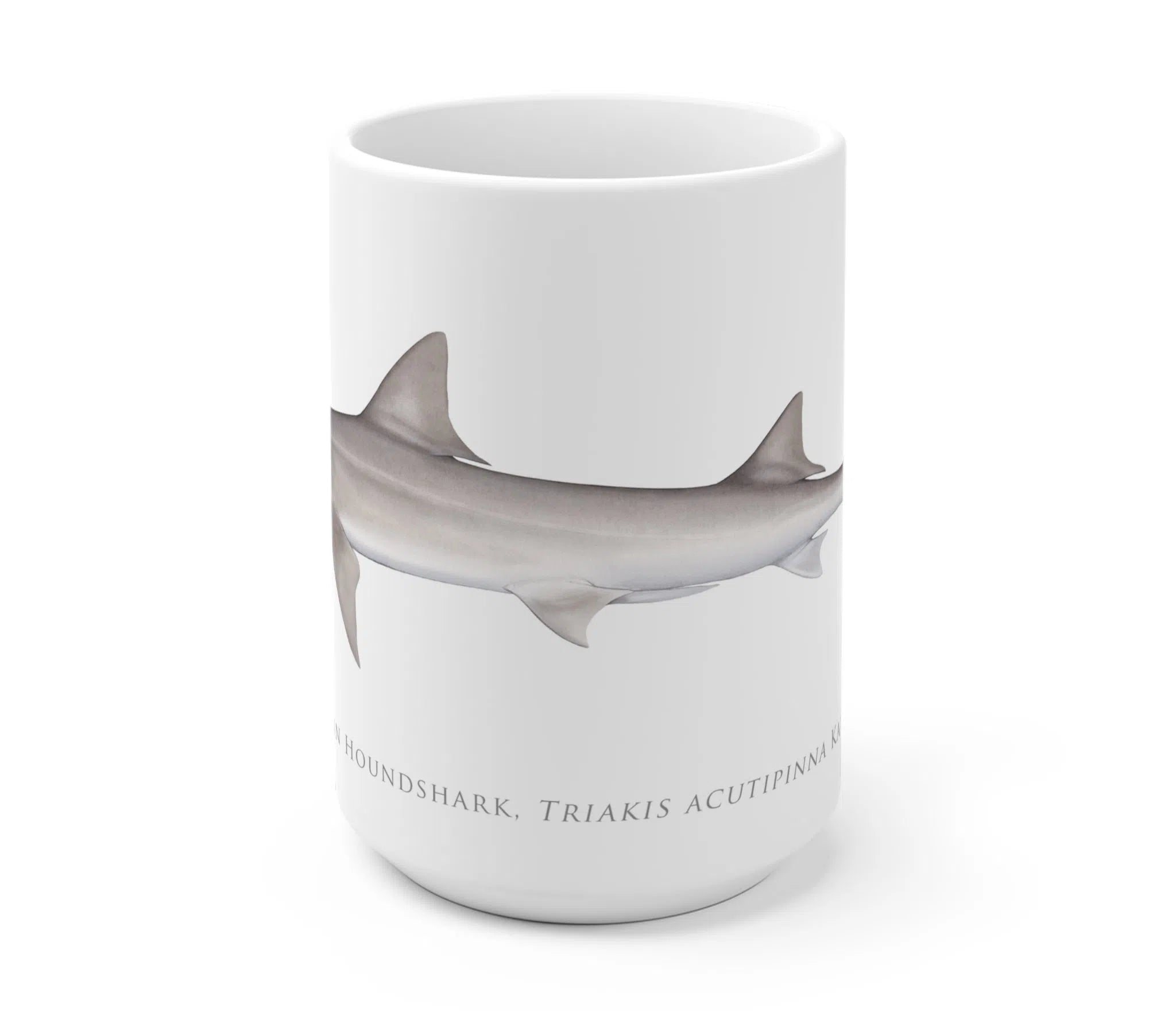 Choose Your Species - Shark or Ray - Mug-Stick Figure Fish Illustration