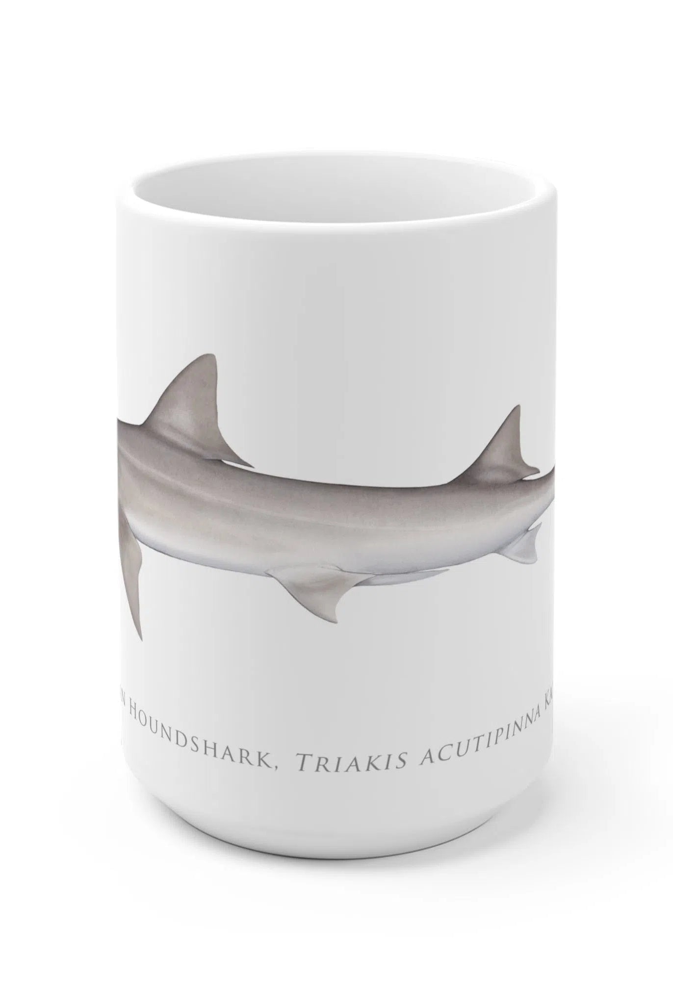 Choose Your Species - Shark or Ray - Mug-Stick Figure Fish Illustration