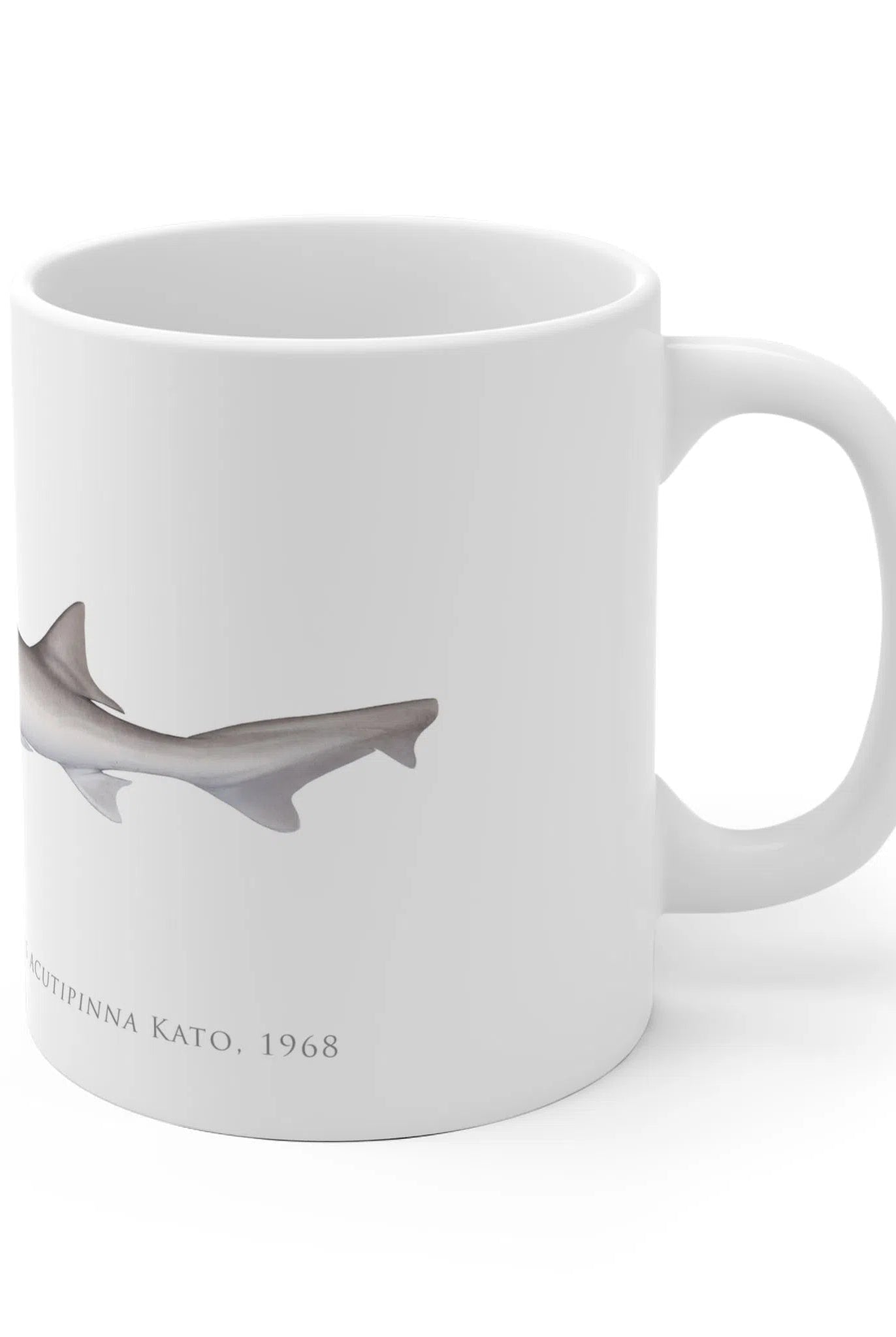 Choose Your Species - Shark or Ray - Mug-Stick Figure Fish Illustration