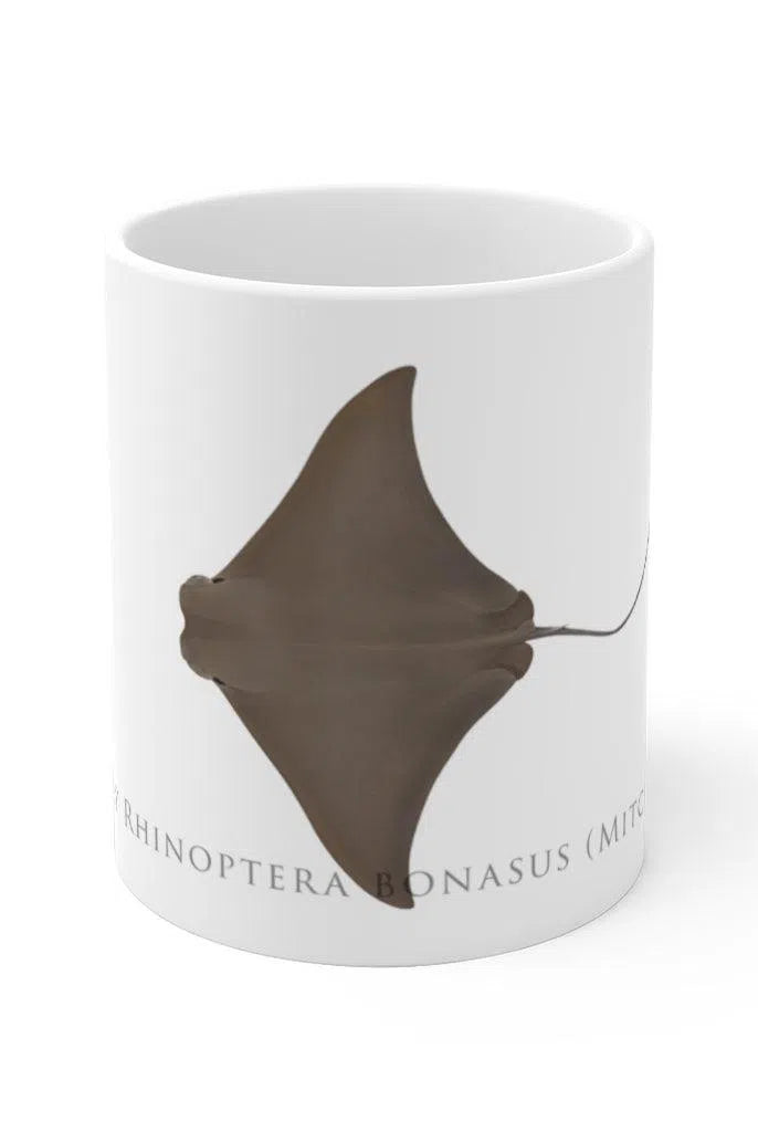 Cownose Ray mug-Stick Figure Fish Illustration