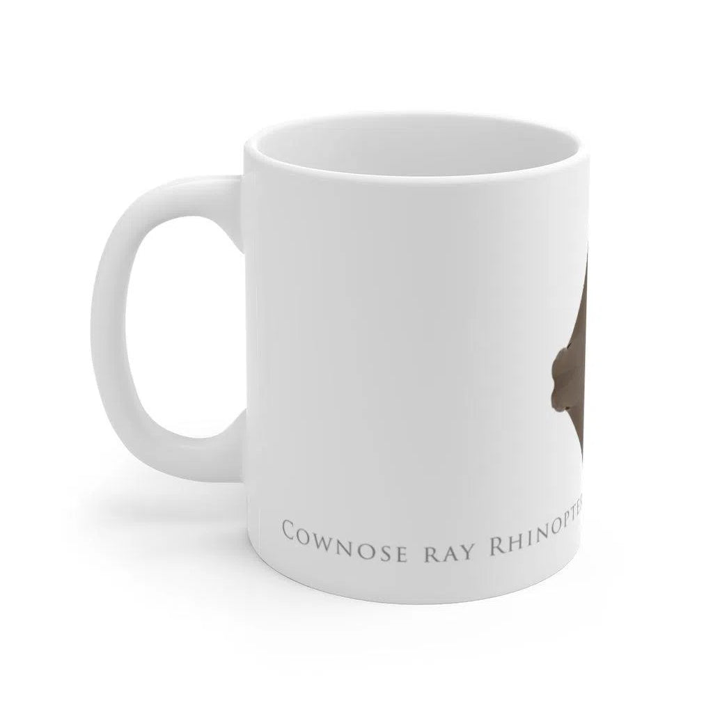 Cownose Ray mug-Stick Figure Fish Illustration