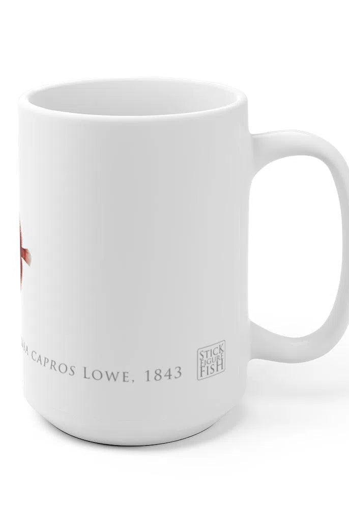 Deepbody Boarfish Mug-Stick Figure Fish Illustration