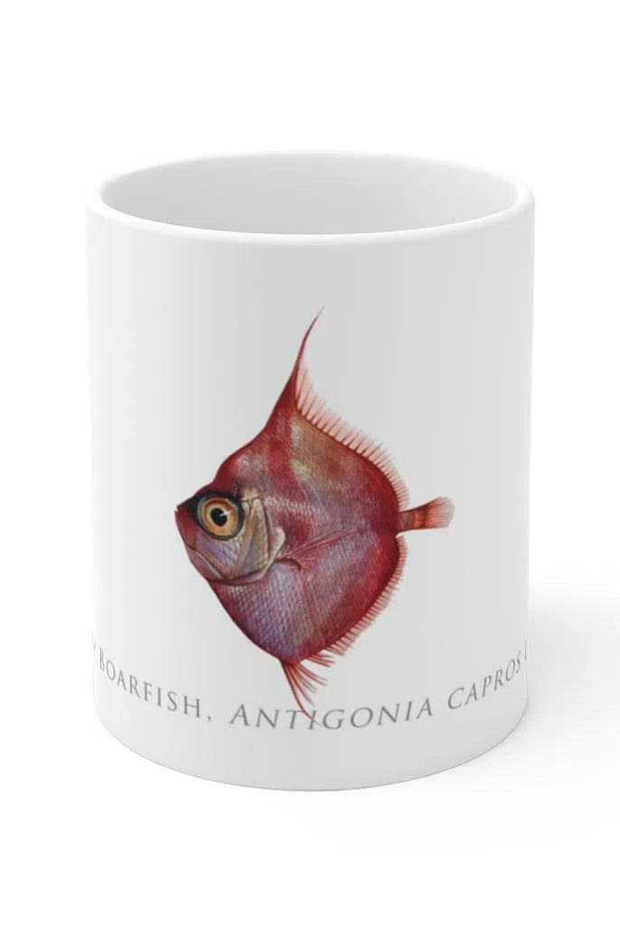 Deepbody Boarfish Mug-Stick Figure Fish Illustration