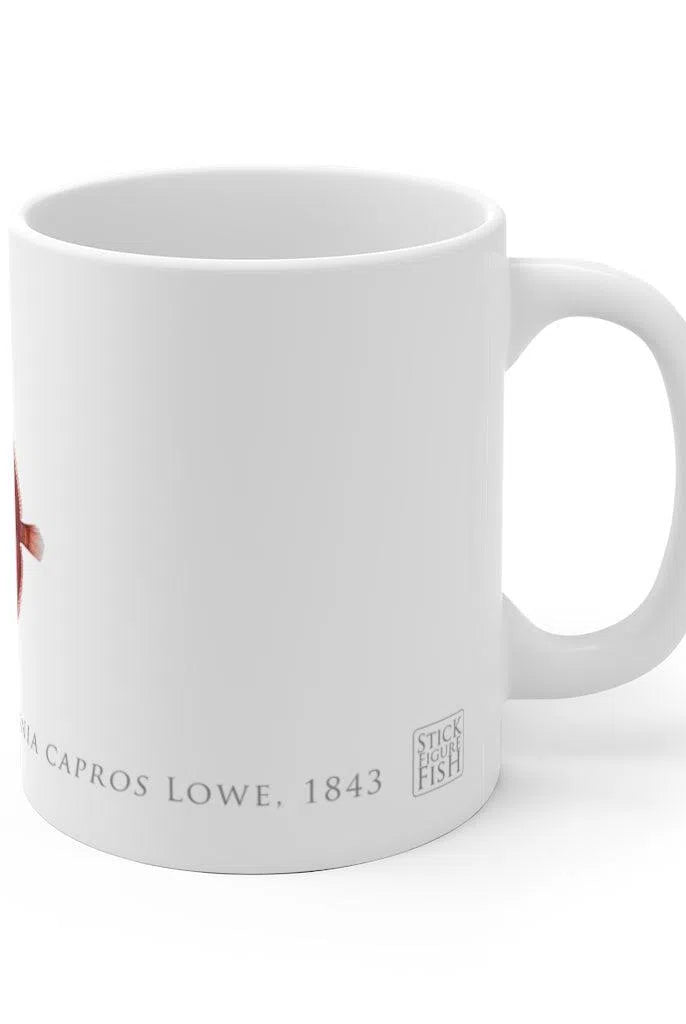 Deepbody Boarfish Mug-Stick Figure Fish Illustration