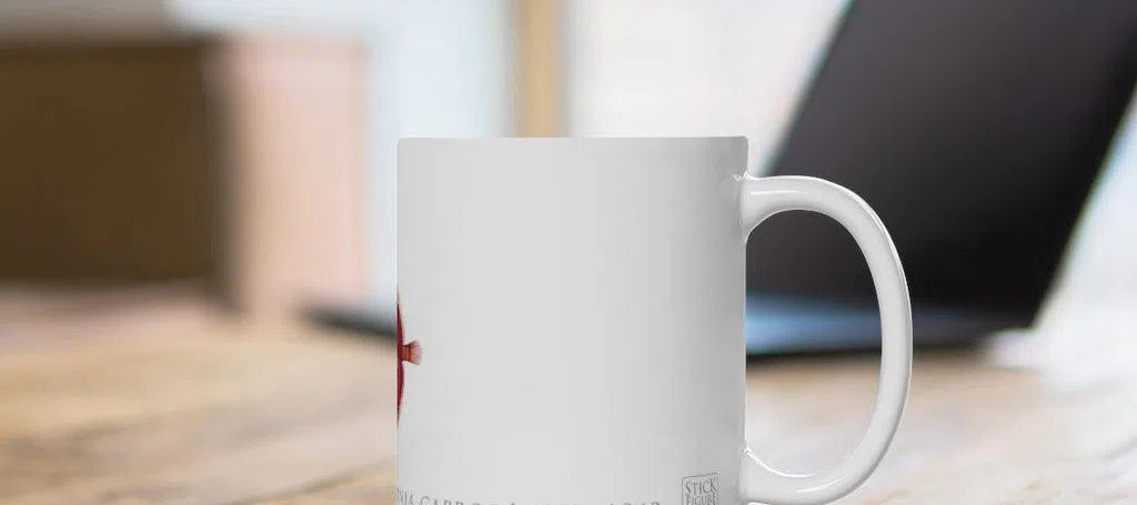 Deepbody Boarfish Mug-Stick Figure Fish Illustration