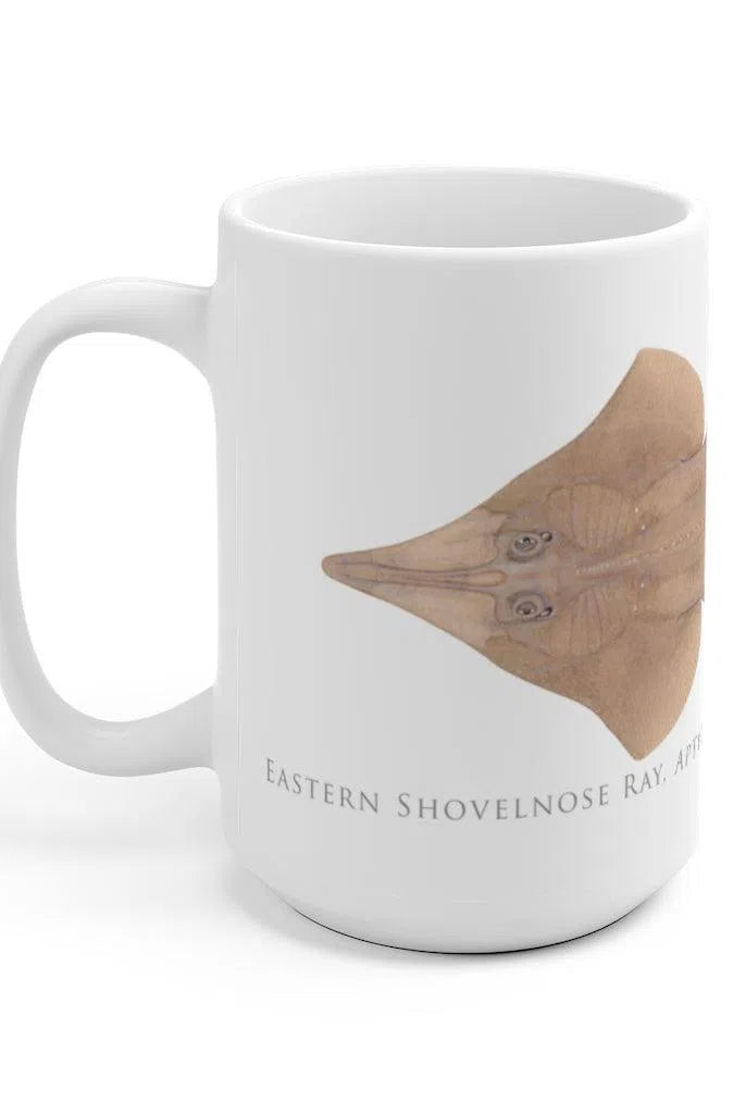 Eastern Shovelnose Ray Mug-Stick Figure Fish Illustration