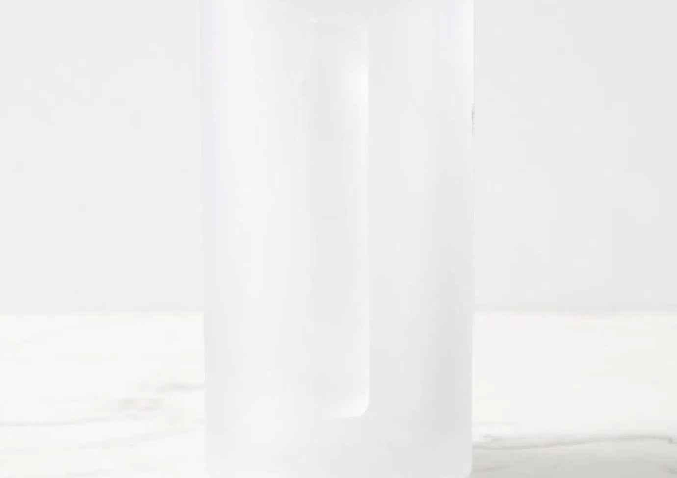 Giant Manta Ray - Frosted Glass Stein-Stick Figure Fish Illustration