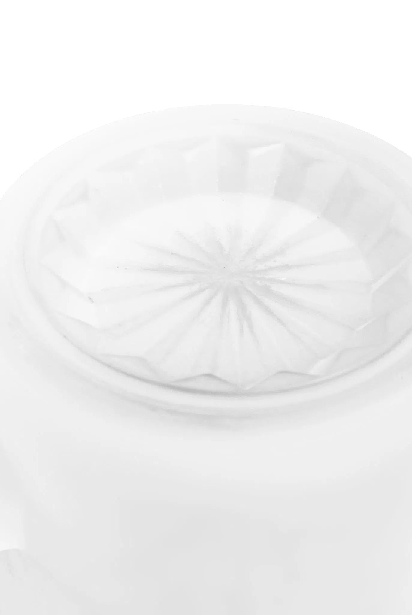 King George Whiting - Tessellation Series - Frosted Glass Stein-Stick Figure Fish Illustration