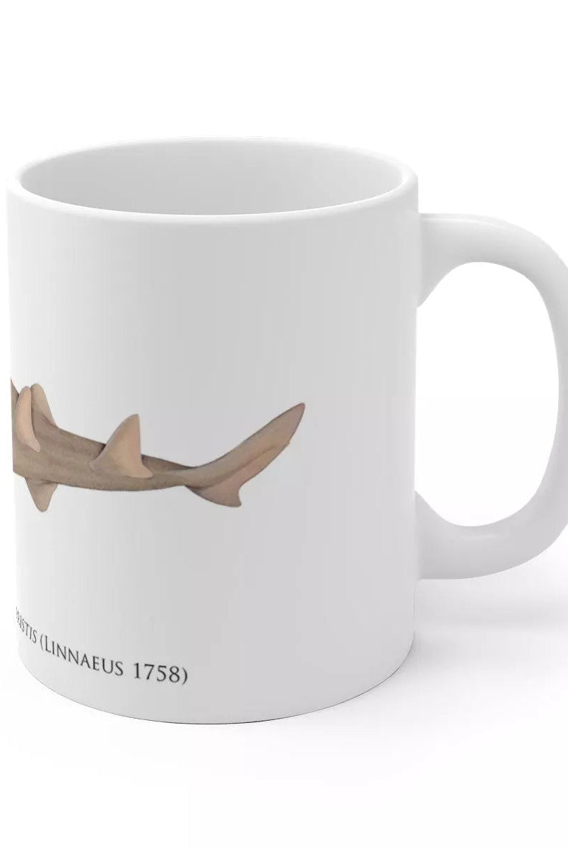 Largetooth Sawfish Mug-Stick Figure Fish Illustration