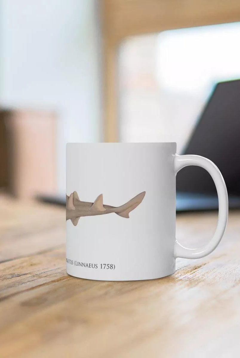 Largetooth Sawfish Mug-Stick Figure Fish Illustration