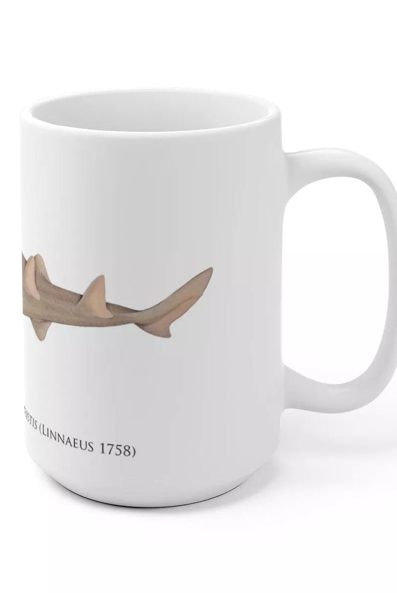 Largetooth Sawfish Mug-Stick Figure Fish Illustration