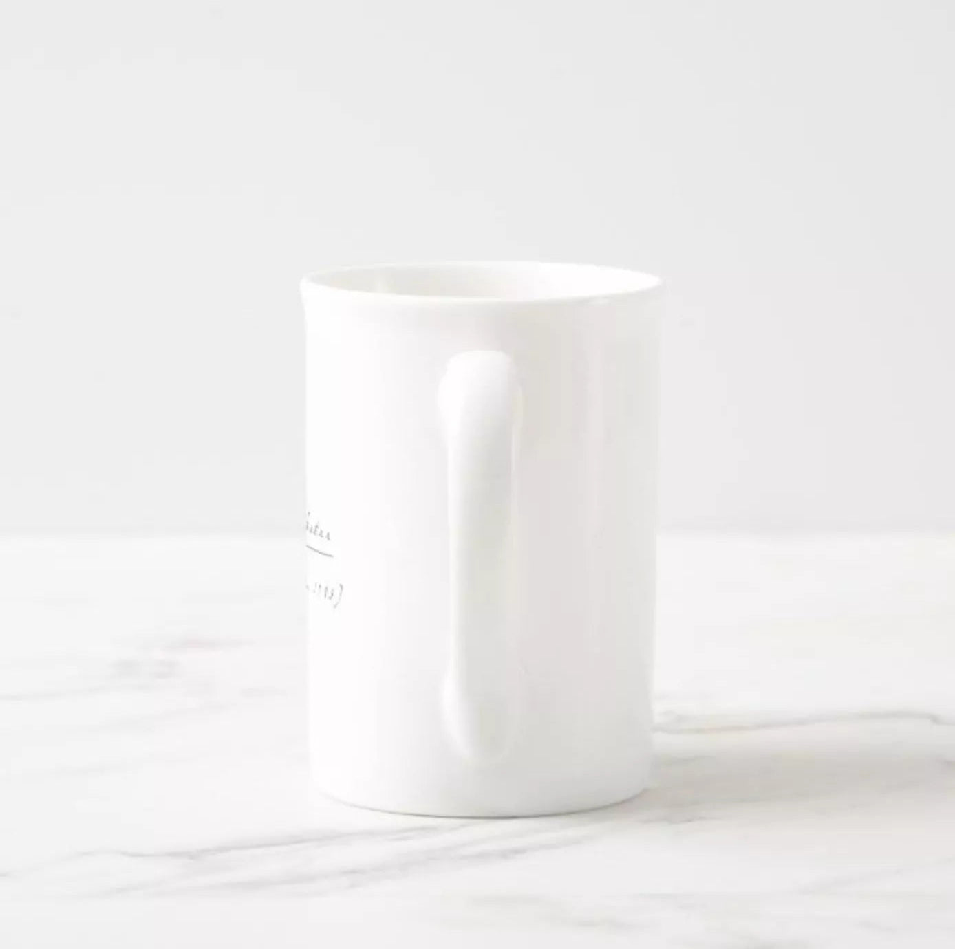 Ornate Spiny Lobster- Fine Bone China Mug-Stick Figure Fish Illustration