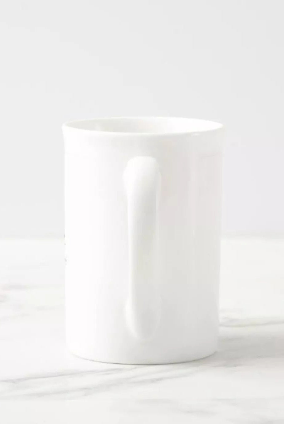 Ornate Spiny Lobster Version 2- Fine Bone China Mug-Stick Figure Fish Illustration