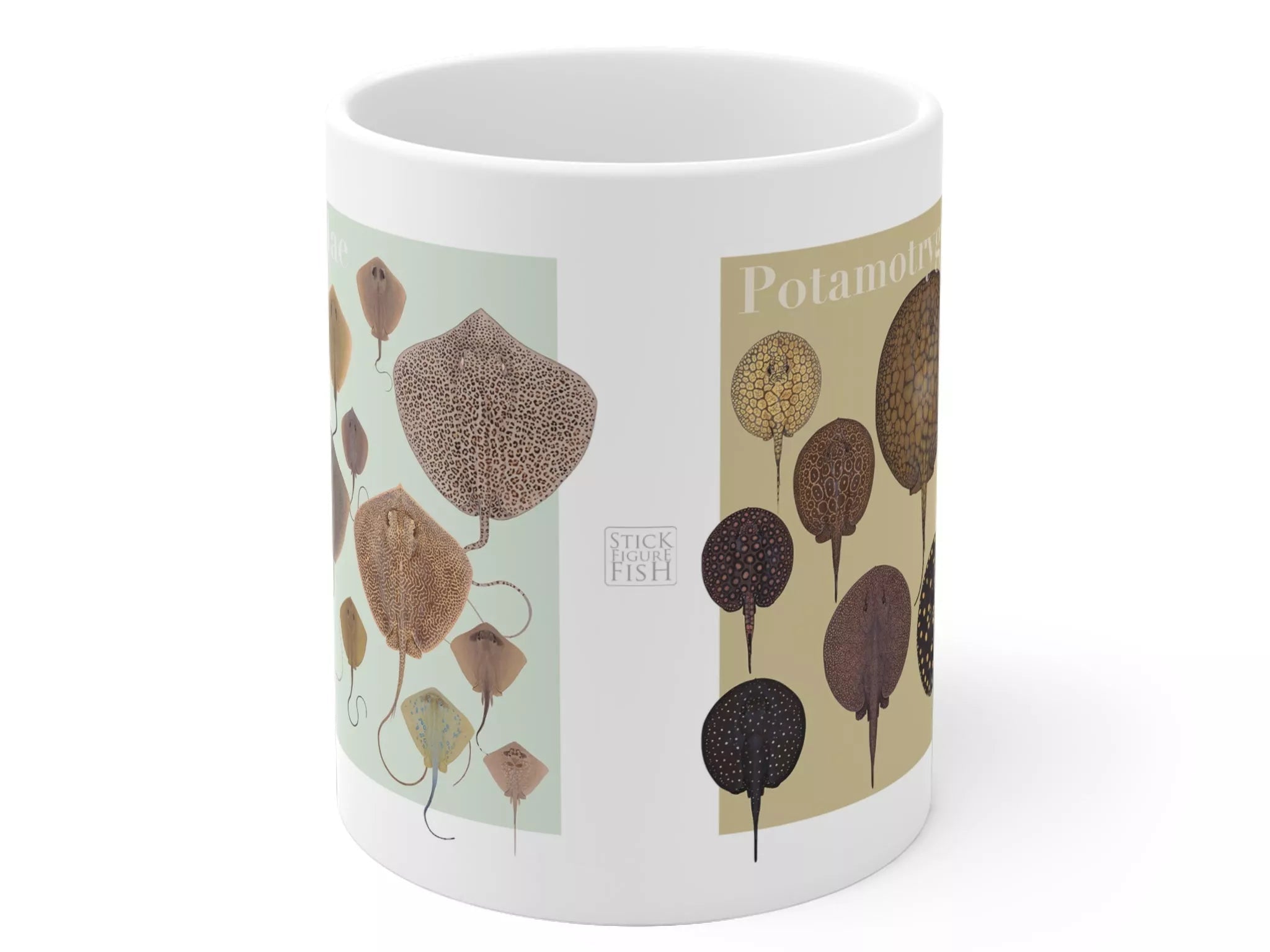 Rays of the World 2021 Calendar - Mug-Stick Figure Fish Illustration