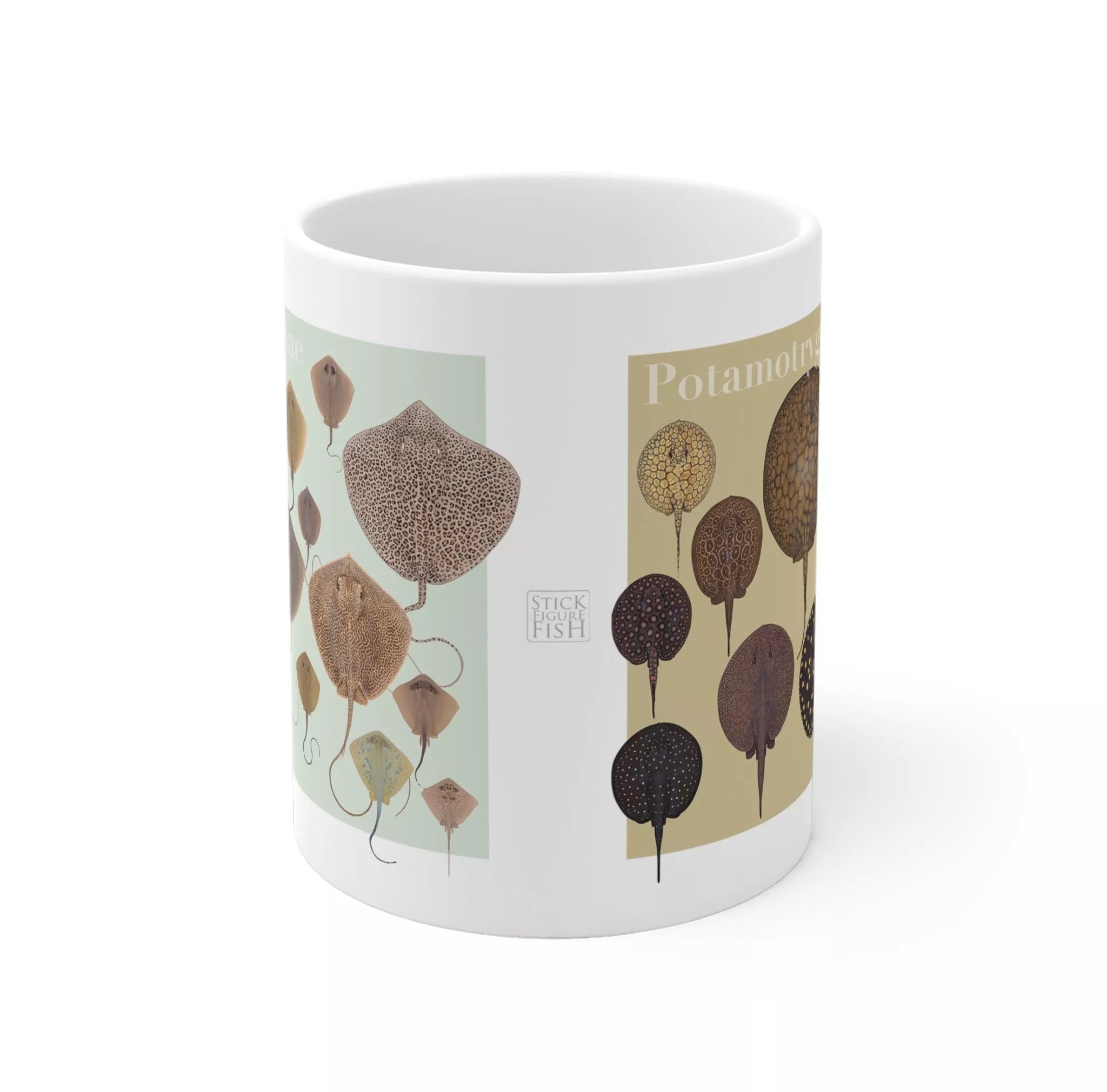 Rays of the World 2021 Calendar - Mug-Stick Figure Fish Illustration