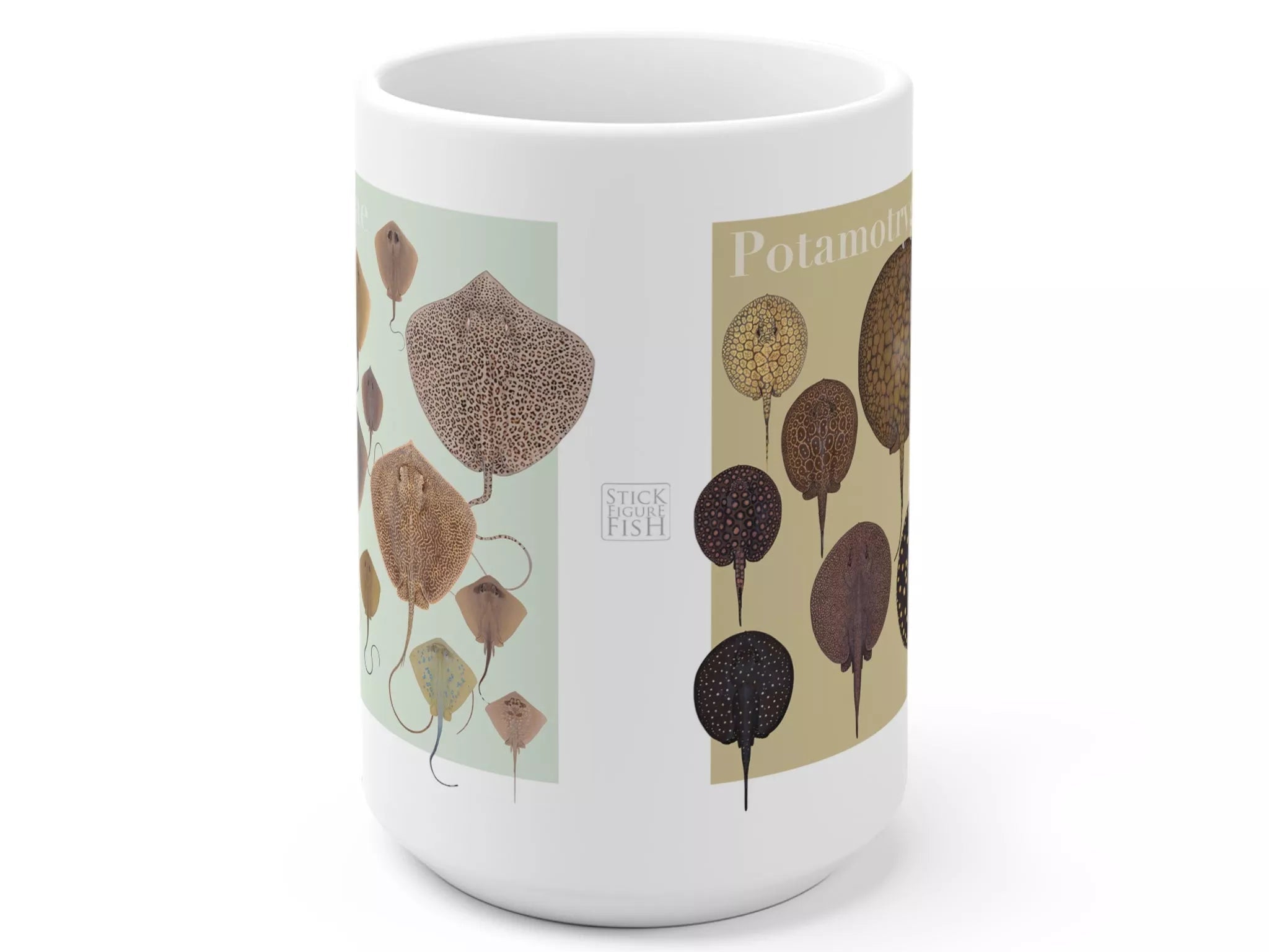 Rays of the World 2021 Calendar - Mug-Stick Figure Fish Illustration