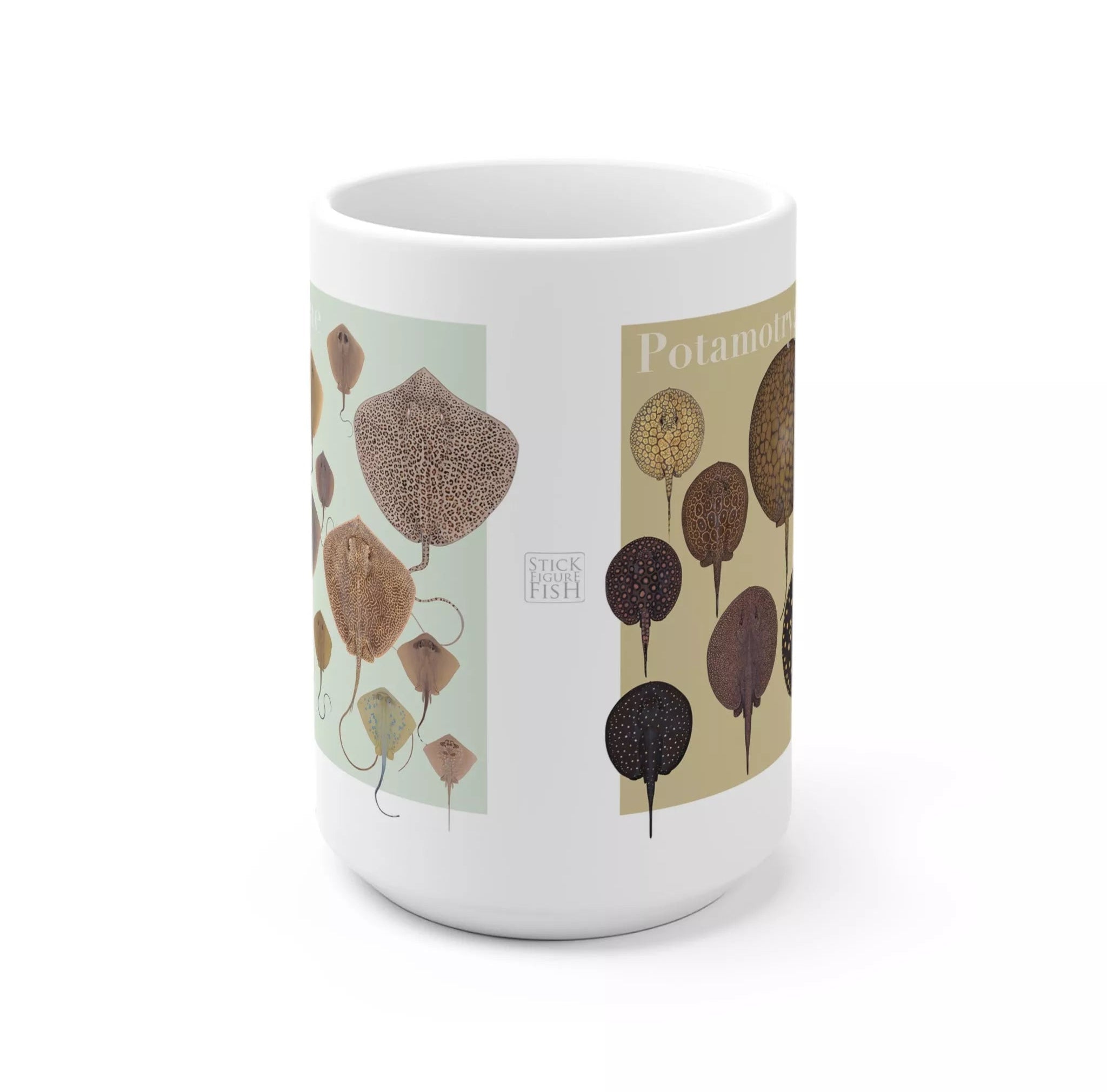 Rays of the World 2021 Calendar - Mug-Stick Figure Fish Illustration
