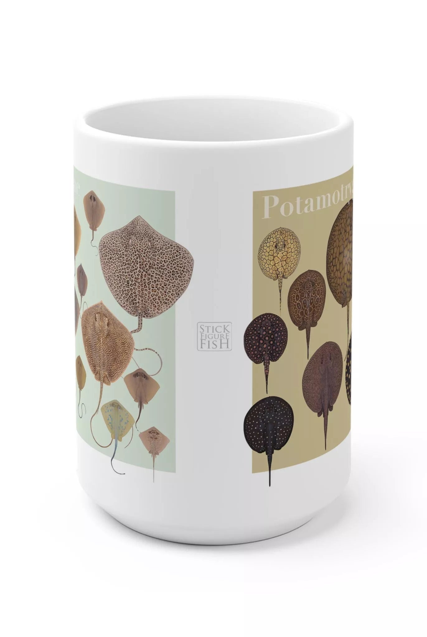 Rays of the World 2021 Calendar - Mug-Stick Figure Fish Illustration