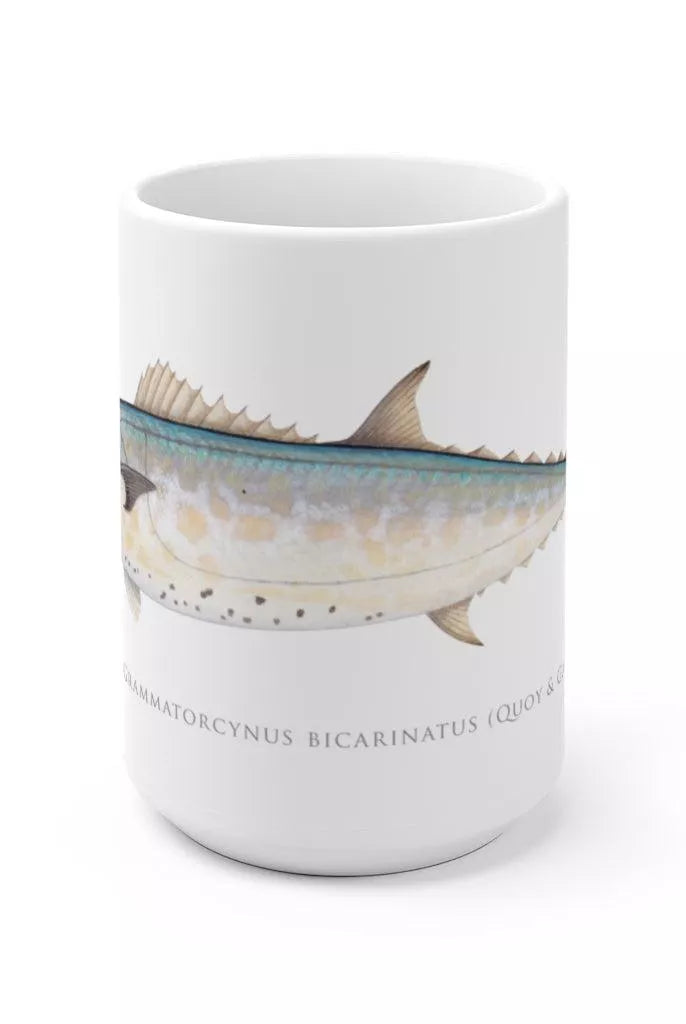 Shark Mackerel Mug-Stick Figure Fish Illustration