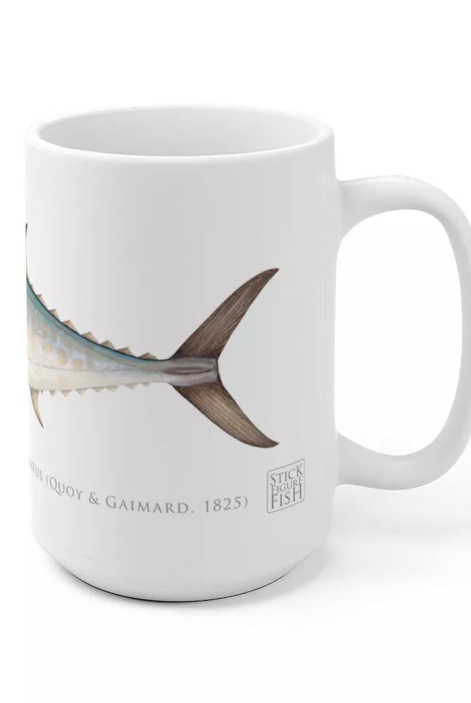 Shark Mackerel Mug-Stick Figure Fish Illustration