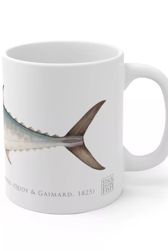 Shark Mackerel Mug-Stick Figure Fish Illustration