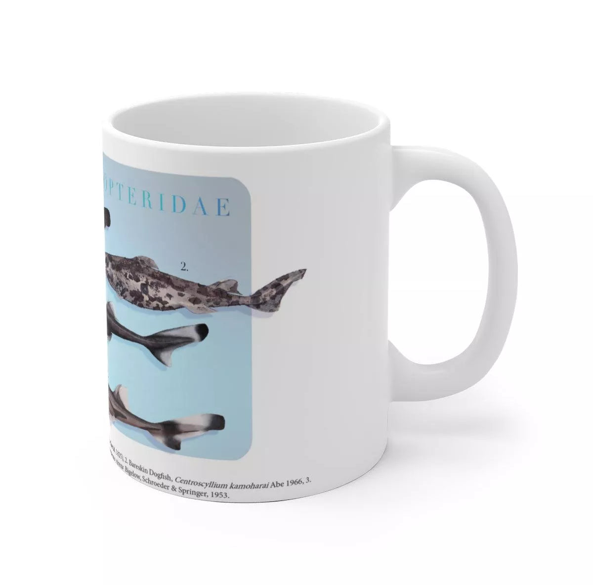 Sharks of the Deep 2023 Calendar - Mug-Stick Figure Fish Illustration