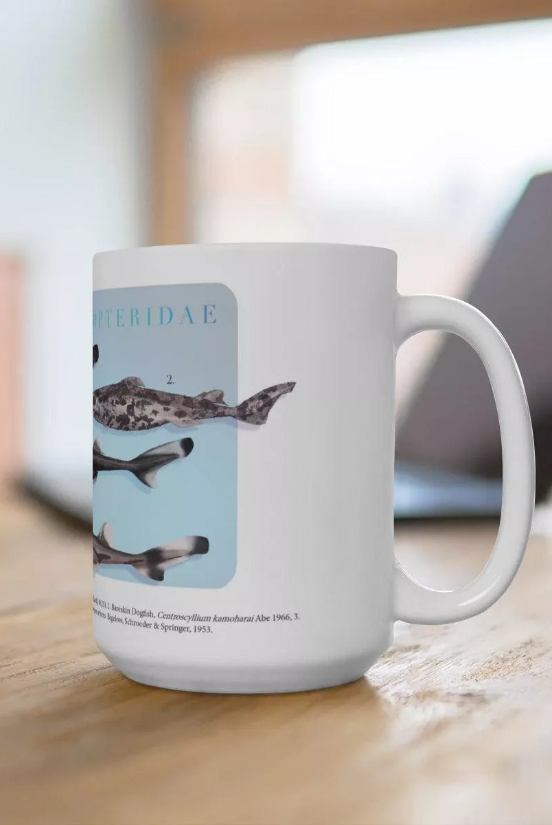 Sharks of the Deep 2023 Calendar - Mug-Stick Figure Fish Illustration