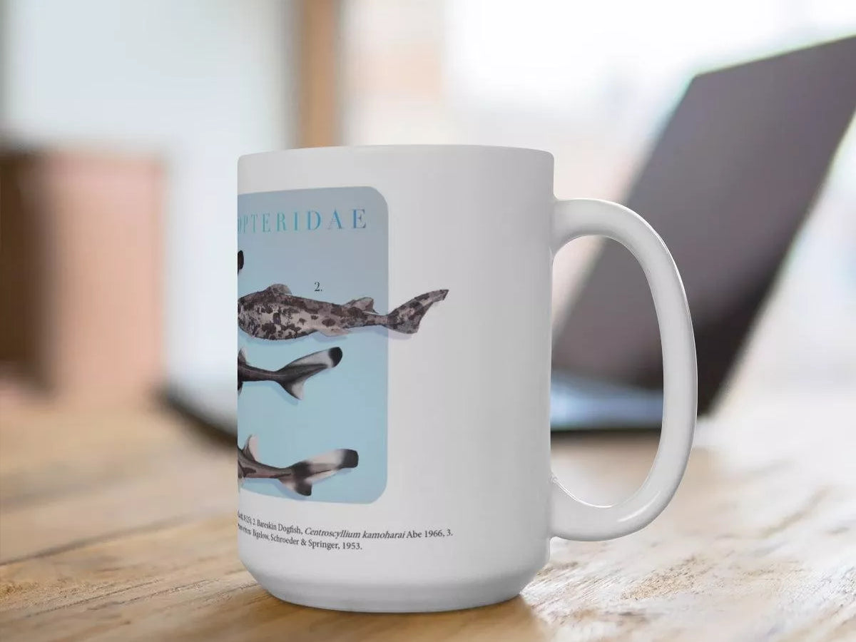 Sharks of the Deep 2023 Calendar - Mug-Stick Figure Fish Illustration