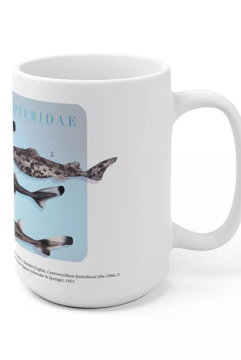 Sharks of the Deep 2023 Calendar - Mug-Stick Figure Fish Illustration