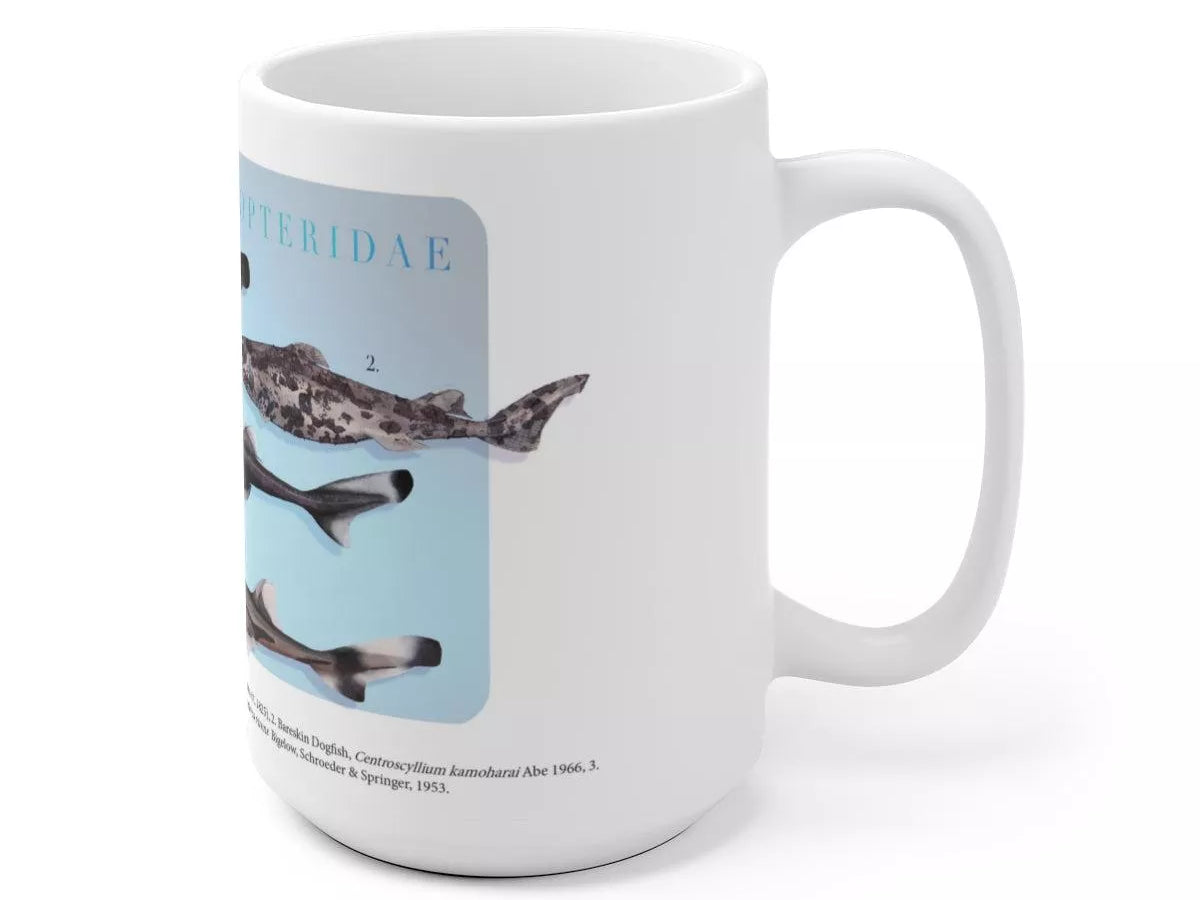 Sharks of the Deep 2023 Calendar - Mug-Stick Figure Fish Illustration