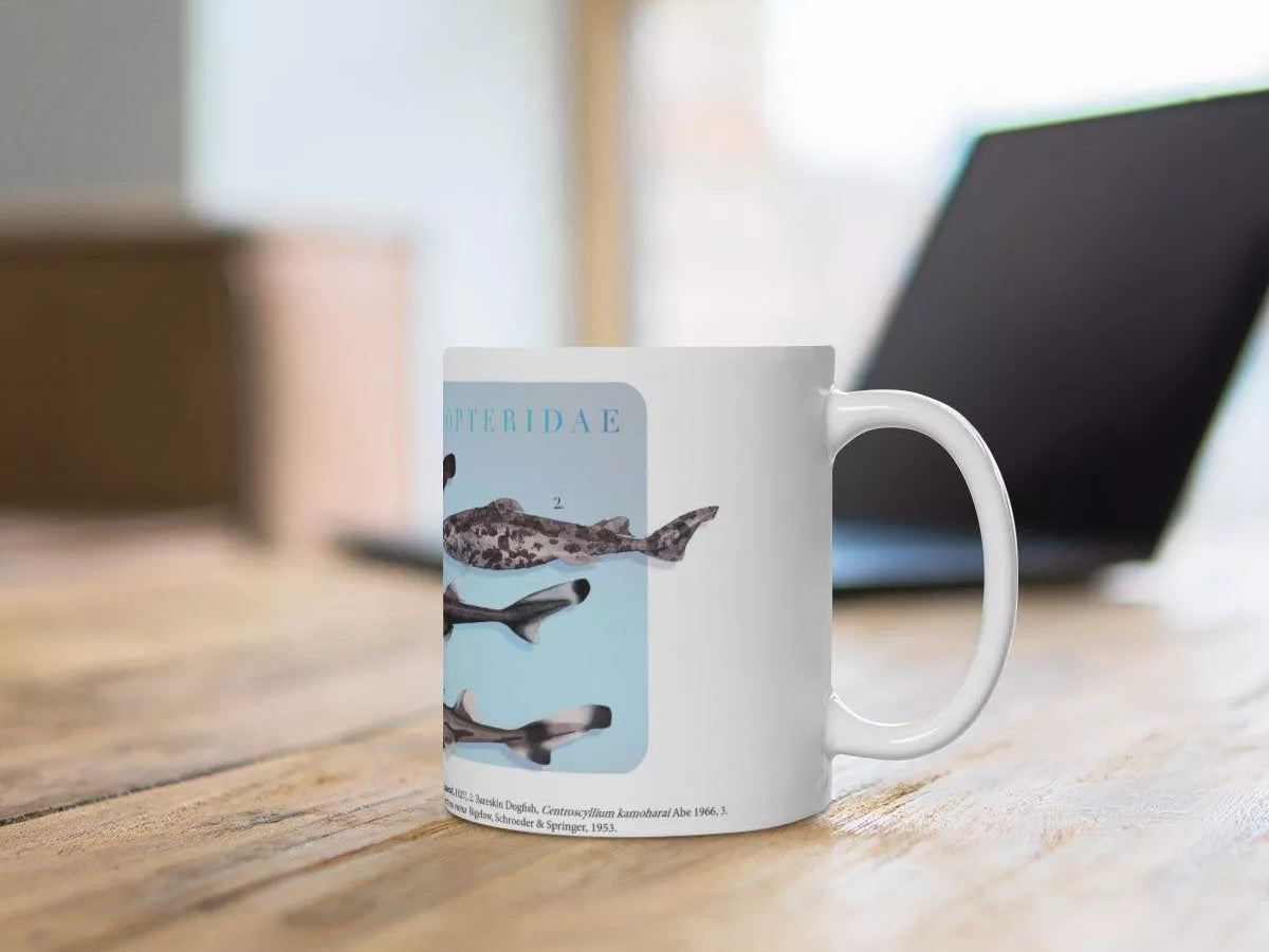 Sharks of the Deep 2023 Calendar - Mug-Stick Figure Fish Illustration