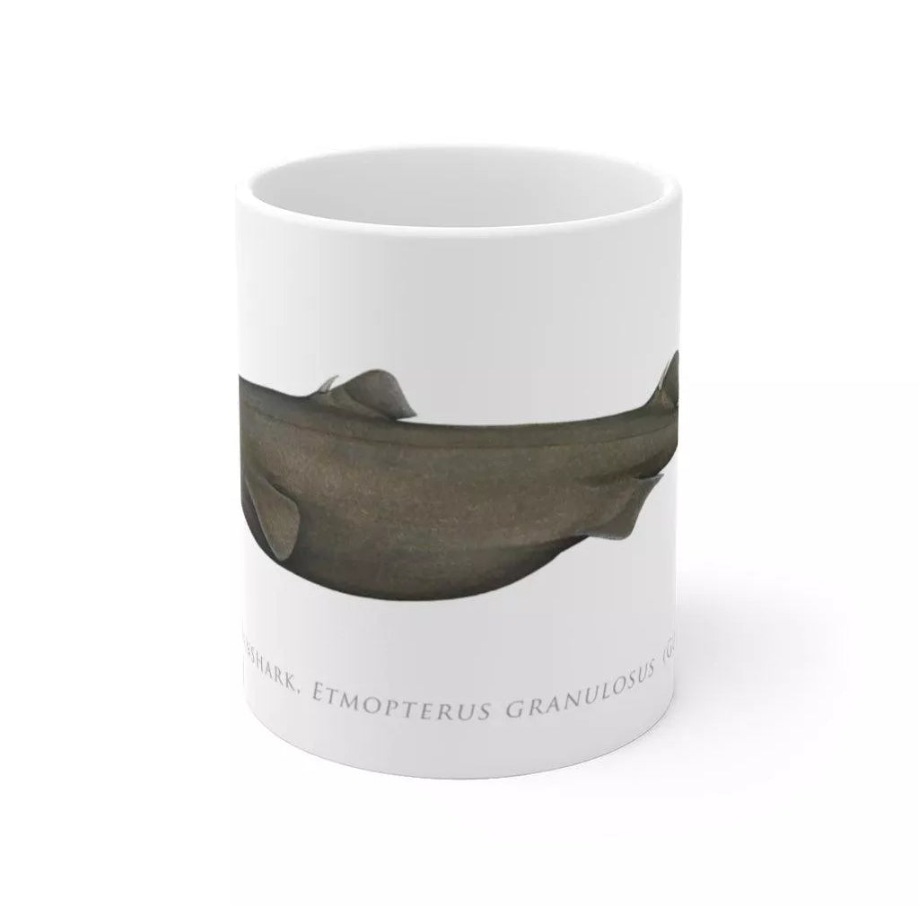 Southern Lanternshark Mug-Stick Figure Fish Illustration