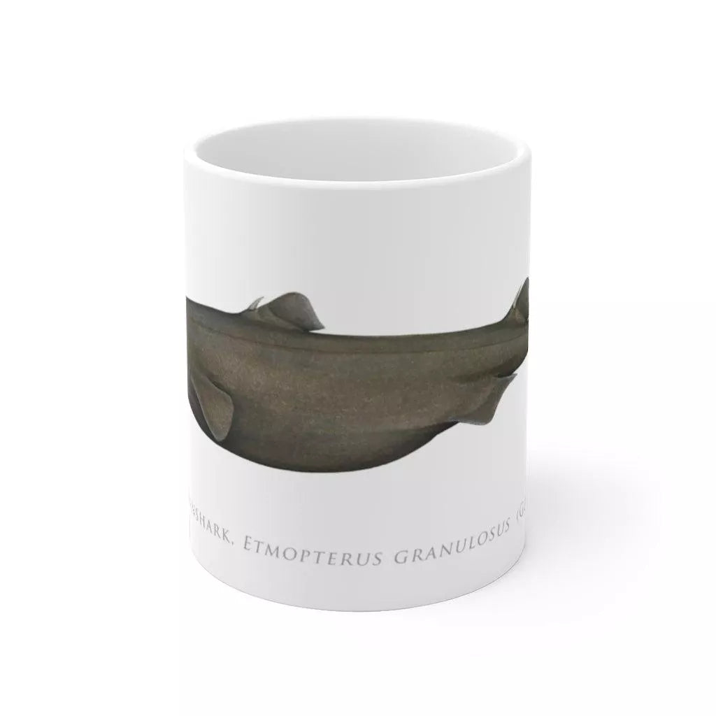 Southern Lanternshark Mug-Stick Figure Fish Illustration