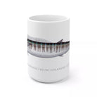 Wahoo No. 1 Mug-Stick Figure Fish Illustration