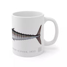 Wahoo No. 1 Mug-Stick Figure Fish Illustration