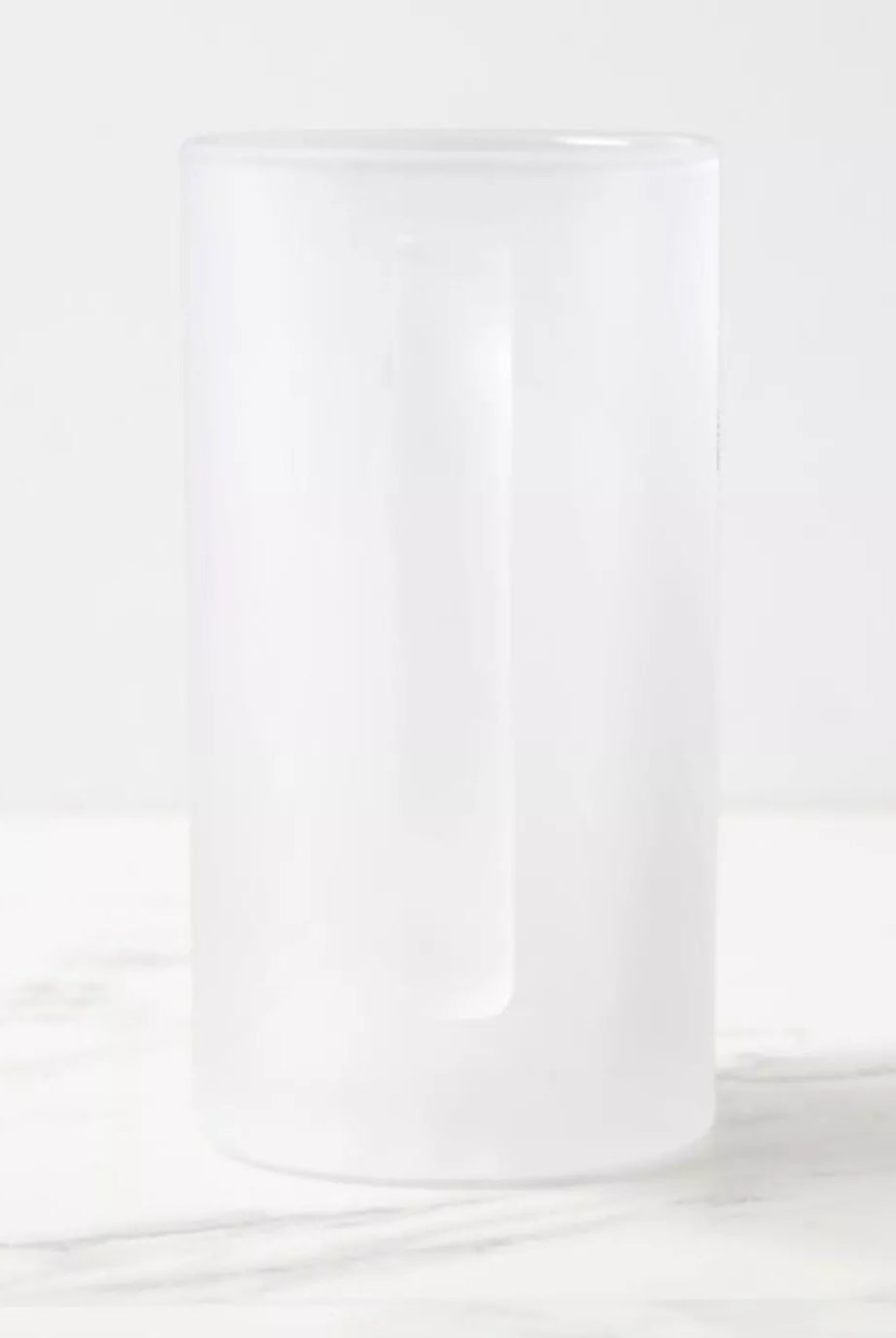 Whale Shark - Frosted Glass Stein-Stick Figure Fish Illustration