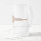 Bluespotted Flathead - Frosted Glass Stein-Stick Figure Fish Illustration
