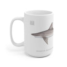 Choose Your Species - Shark or Ray - Mug-Stick Figure Fish Illustration