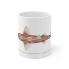 Common Sawshark mug-Stick Figure Fish Illustration