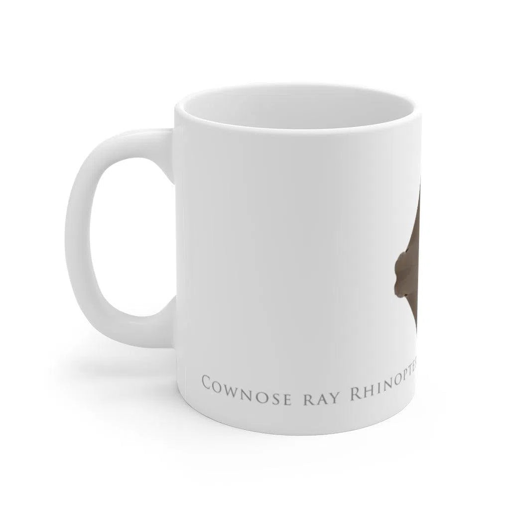 Cownose Ray mug-Stick Figure Fish Illustration