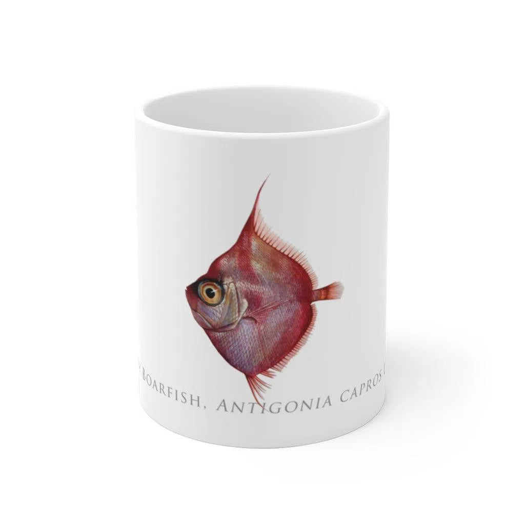 Deepbody Boarfish Mug-Stick Figure Fish Illustration