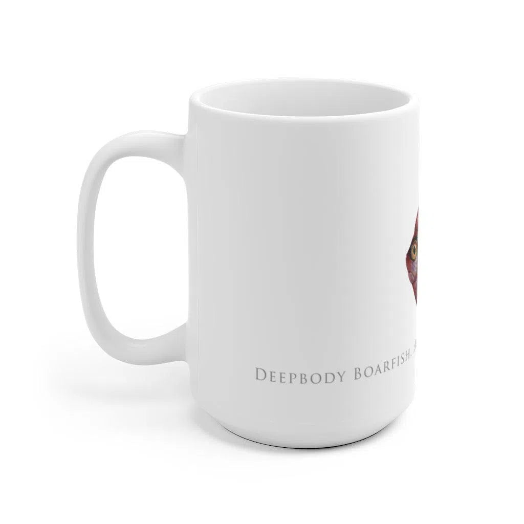 Deepbody Boarfish Mug-Stick Figure Fish Illustration