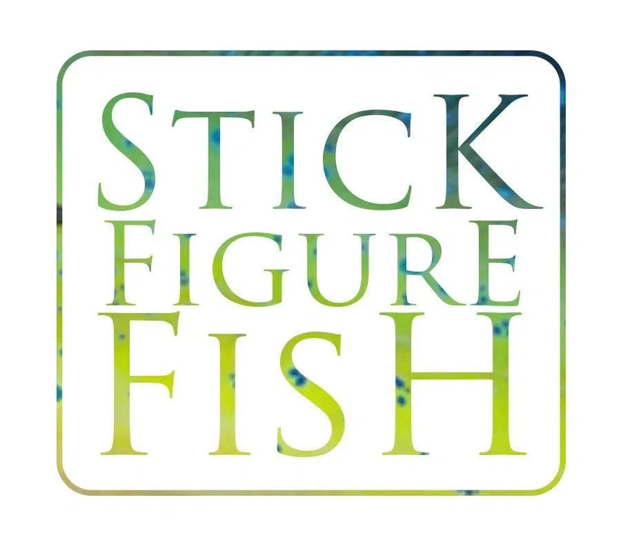 Gift Card-Stick Figure Fish Illustration