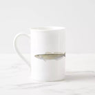 King George Whiting - Fine Bone China Mug-Stick Figure Fish Illustration