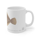 Alaska Plaice Mug-Stick Figure Fish Illustration