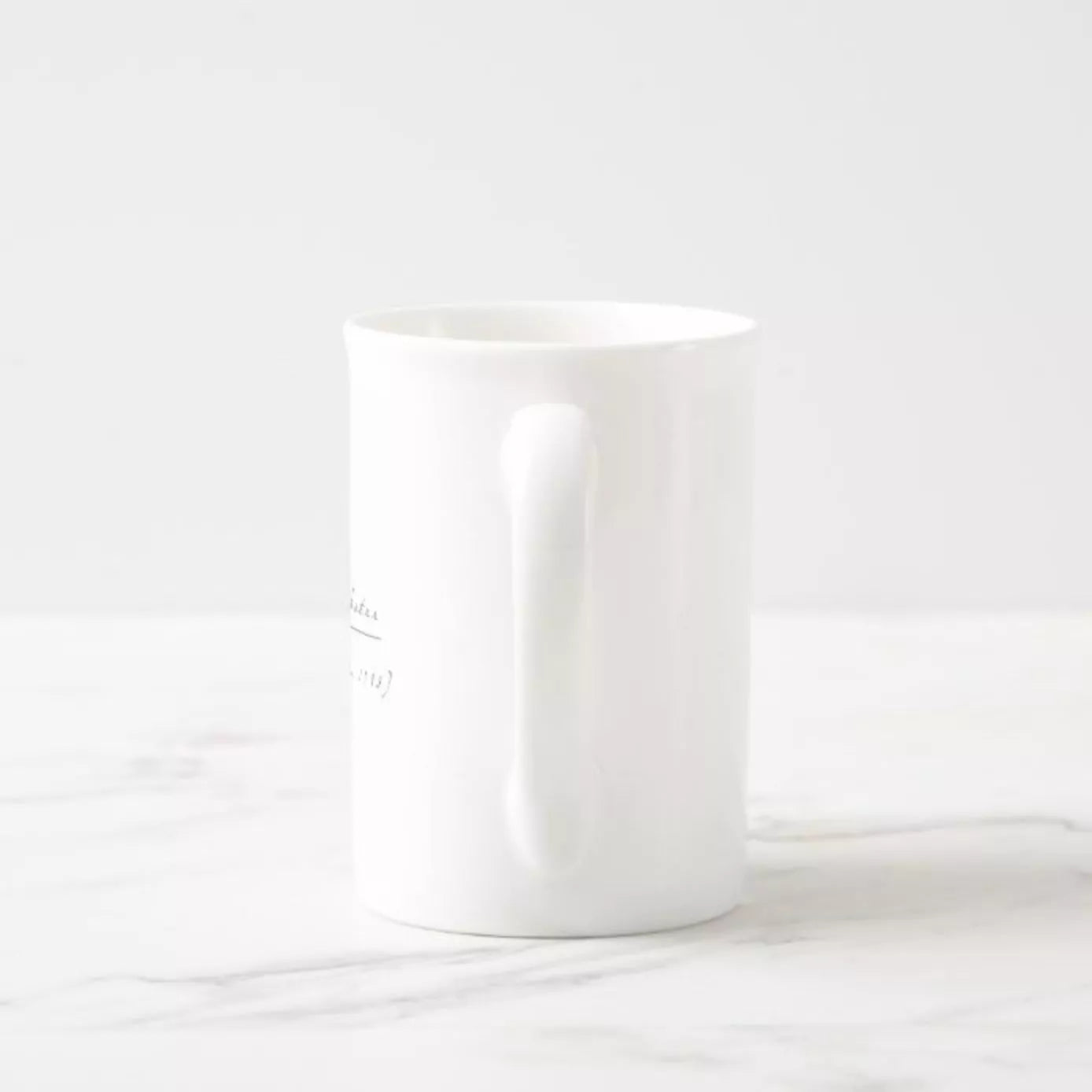 Ornate Spiny Lobster- Fine Bone China Mug-Stick Figure Fish Illustration