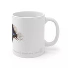 Humpback Blackdevil Mug-Stick Figure Fish Illustration
