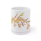 Leafy Seadragon, Phycodurus eques - Mug-Stick Figure Fish Illustration